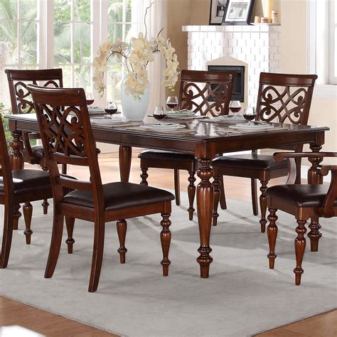 Promos Traditional Dining Room Table